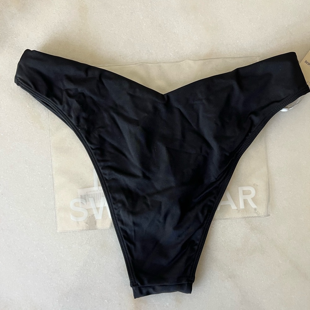 Monday Swimwear St. Lucia Black Bikini Bottom - Picture 9 of 13